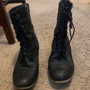 Black Combat Boots